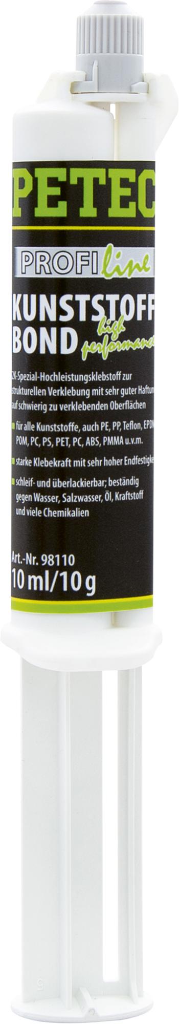 PETEC Vysoko výkonné lepidlo na plasty 10ml