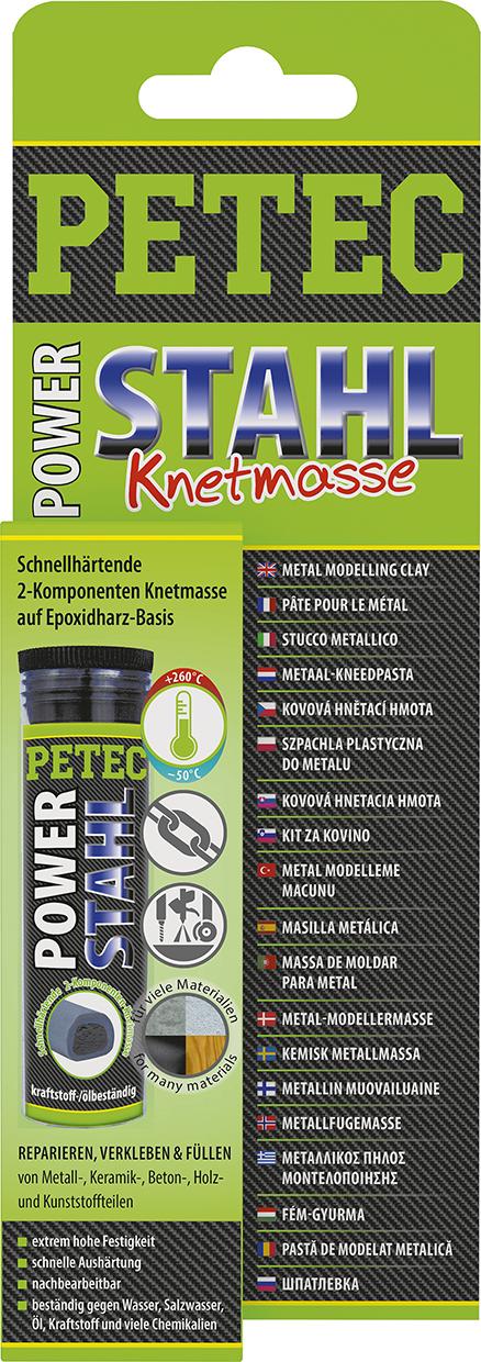 PETEC Oceľ POWER 50g blister
