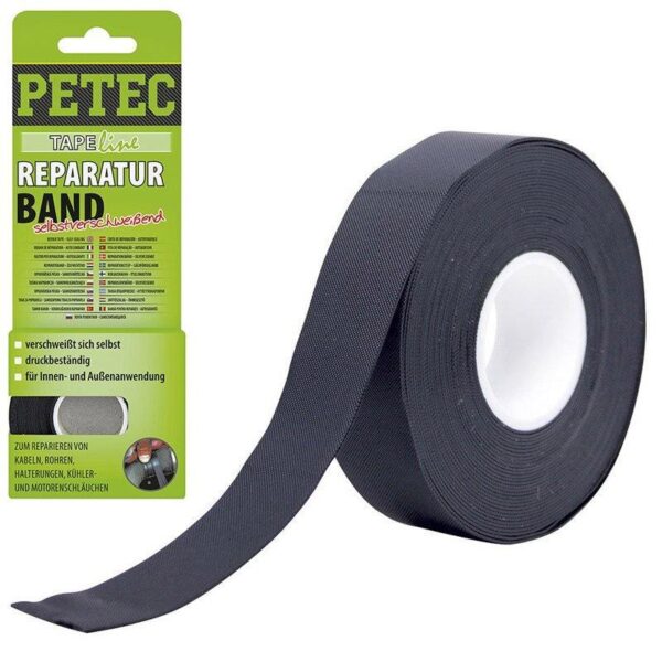 PETEC Opravná páska samozváracia - 5m x 19mm x 0,5mm blistrová