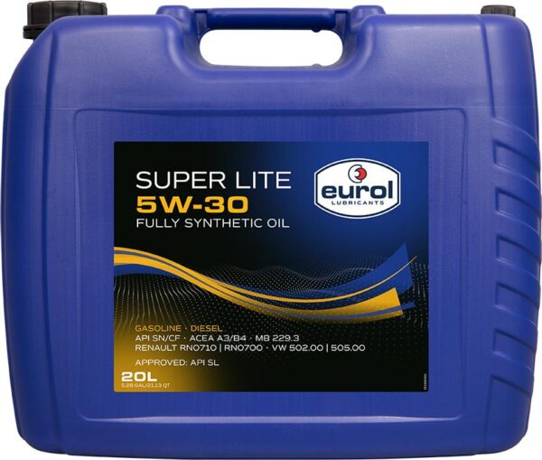 EUROL Super Lite 5W-30 A3/B4 - 20L