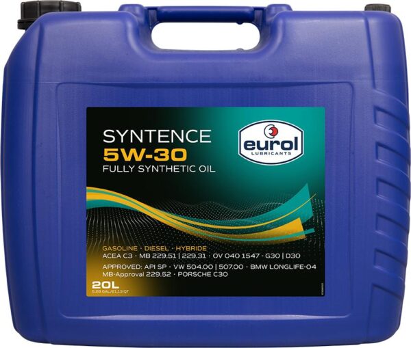 EUROL Syntence 5W-30 LL - 20L