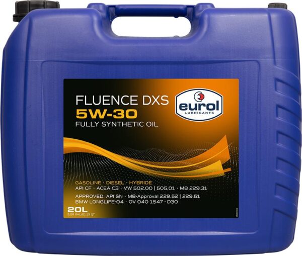 EUROL Fluence DXS 5W-30 C3 - 20L