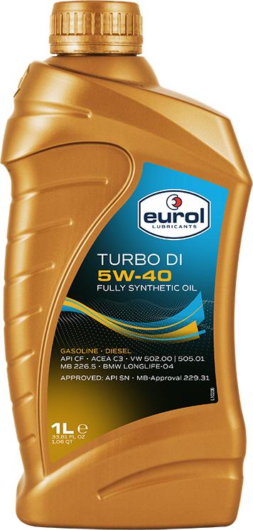 EUROL Turbo DI 5W-40 C3 - 1L