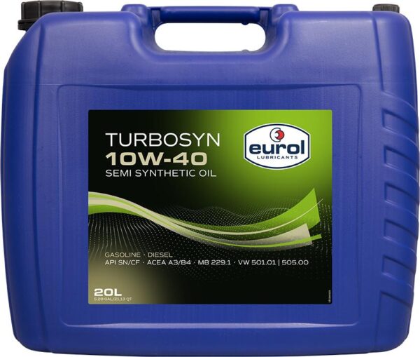 EUROL Turbosyn 10W-40 A3/B4 - 20L