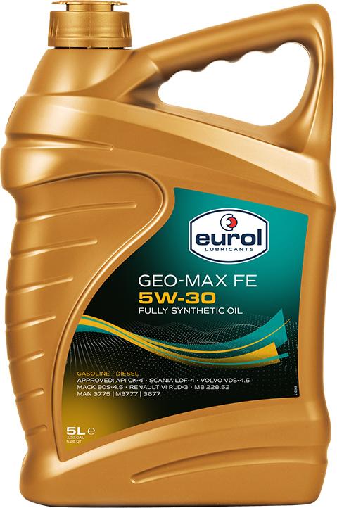 EUROL Geo-Max FE 5W-30 E6/E9 - 5L