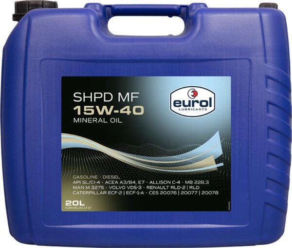 EUROL SHPD 15W-40 MF E7 - 20L