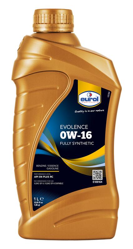 EUROL Evolence 0W-16 - 1L