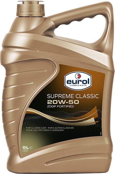 EUROL Supreme Classic 20W-50 - 5L