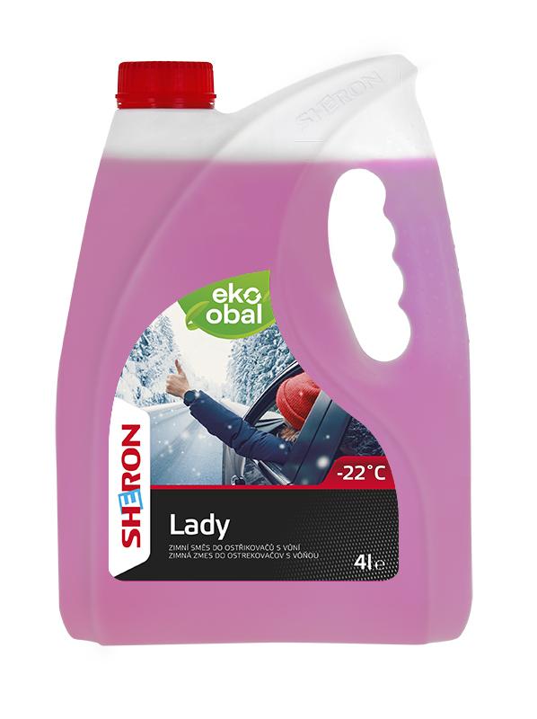 SHERON Zimná zmes do ostrekovačov Lady -22 °C - 4L
