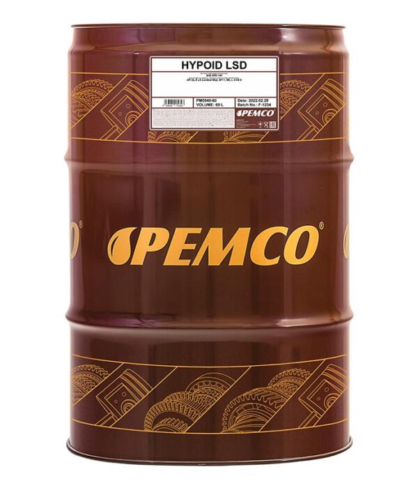 PEMCO Hypoid LSD 85W-140 GL-5 - 60L