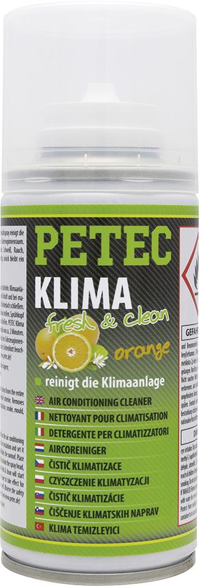 PETEC Klima fresh & clean "Orange" - 150ml automatický sprej