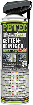 PETEC Sprej na čistenie reťaze - 500ml