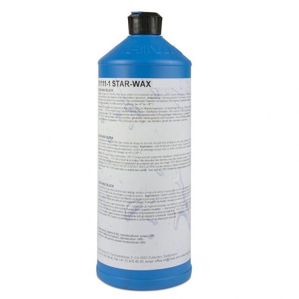 RIWAX Rýchloleštiaci vosk na čierne a tmavé laky (STAR WAX BLACK) - 1L
