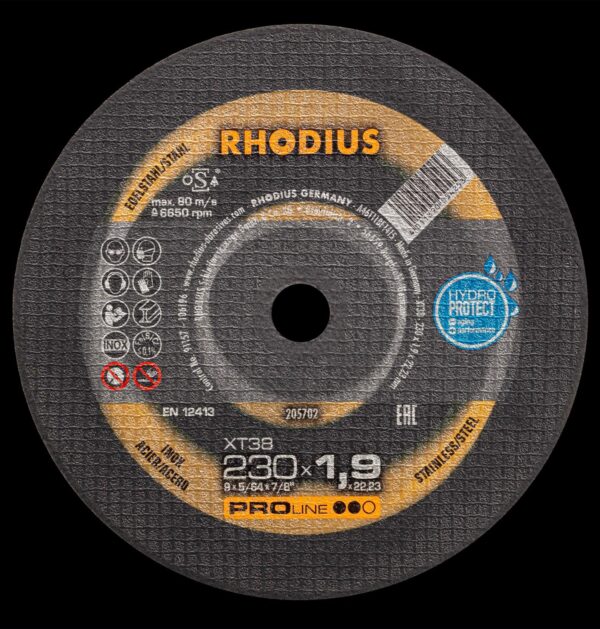 RHODIUS Rezný kotúč XT38 - 230x1,9x22,23mm