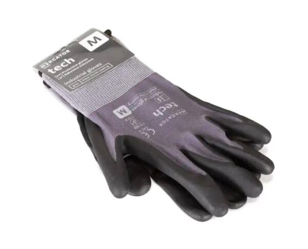 701795.jpg Rukavice MERCATOR tech grey+black NBR, veľ. L